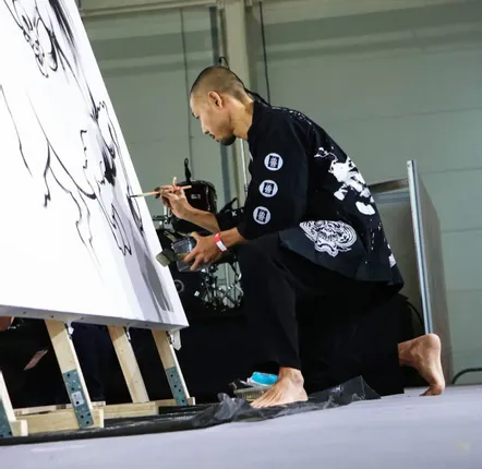 Linge de table textile - Collaboration artistique【Dragon】par Yasunori Kimata - MAEKAKE BY ANYTHING CO.,LTD.