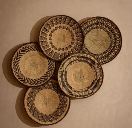 Other wall decoration - Handmade Natural Fiber Wall Decor, hand-woven — 45 - LOULE INTERIEUR