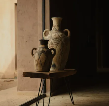 Vases - Jarre berbère artisanale - Vase RIF - LOULE INTERIEUR