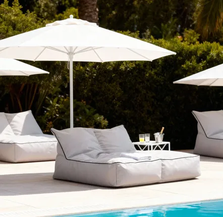 Piscines extérieures - Pouf Bingo Double - POUFOMANIA