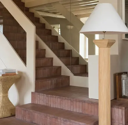 Floor lamps - Rattan Floor Lamp Base ARIANE - MAHE HOMEWARE