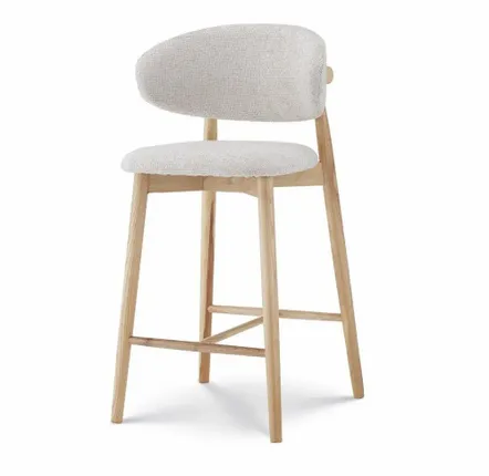 Tabourets - Tabouret Jaspe Naturel & White - EMPREINTE DU TEMPS