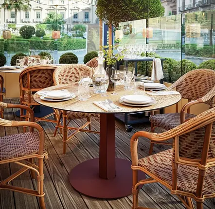 Dining Tables - ZIRCON CENTRAL TABLE LEG - DECO-GEM
