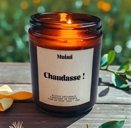 Gifts - Scented Candle - Warmth - White Musk - 160g - MUISTI