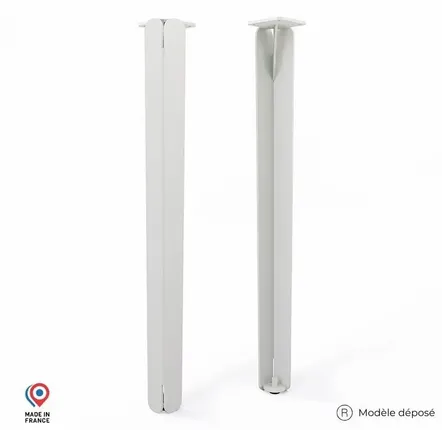 Console table - JASPER STEEL STANDING DINING TABLE LEG - SET OF 2 LEGS - DECO-GEM