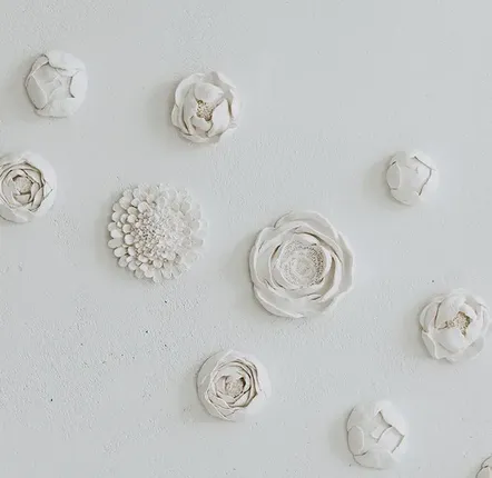 Other wall decoration - Set of 10 plaster wall decors - DABA DECO