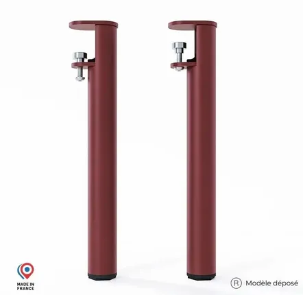 Tables basses - PIED DE TABLE BASSE EN ACIER TOPAZE - LOT DE 2 PIEDS - DECO-GEM
