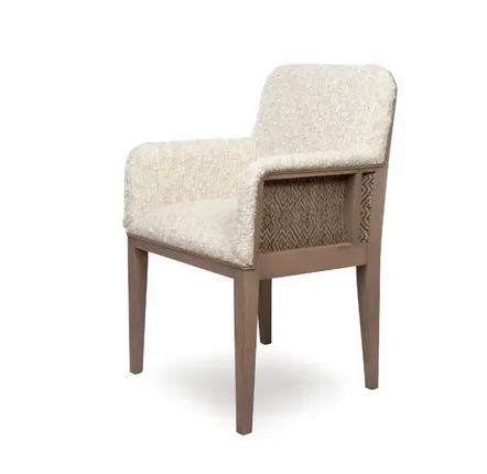 Chaises pour collectivités - Mauro Arm Essence Shiraz | Chaise - CREARTE COLLECTIONS