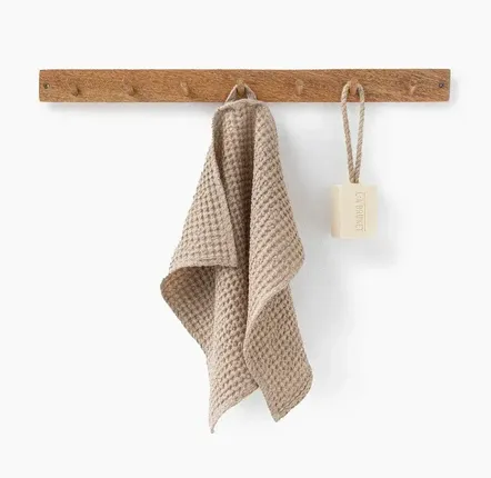 Autres linges de bain - Serviette visage en lin gaufré - MAGICLINEN