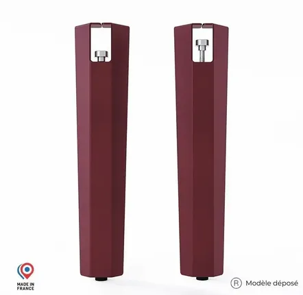 Tables basses - PIED DE TABLE BASSE EN ACIER  SAPHIR - LOT DE 2 PIEDS - DECO-GEM