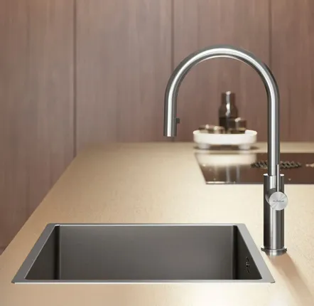 Robinets de cuisine - GUGLIELMI NOVO INOX - Mitigeurs en acier inoxydable de cuisine - GUGLIELMI RUBINETTERIE