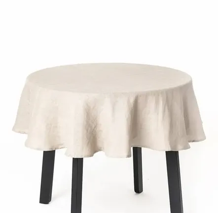 Nappes - Nappe ronde en lin naturel - MAGICLINEN