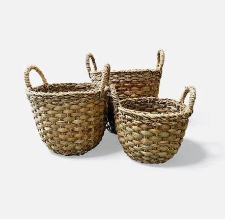 Paniers à linge - ensembles de paniers gigognes hogla - MAISON BENGAL