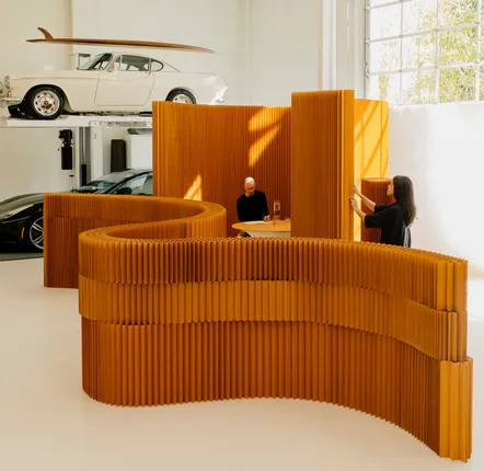 Cloisons - paper softblock | modular acoustic room divider - MOLO