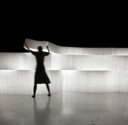 Floor lamps - LED for textile softwall + softblock - MOLO