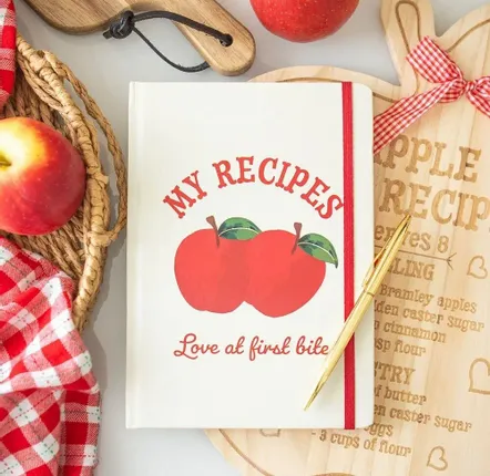 Papeterie - Carnet de recettes A5 avec stylo - SOMETHING DIFFERENT WHOLESALE EUROPE BV