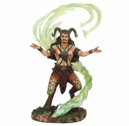 Ornements - Figurine de sorcier élémentaire de la Terre par Anne Stokes - SOMETHING DIFFERENT WHOLESALE