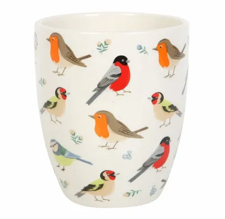 Flower pots - British Garden Birds Ceramic Plant Pot - SOMETHING DIFFERENT WHOLESALE