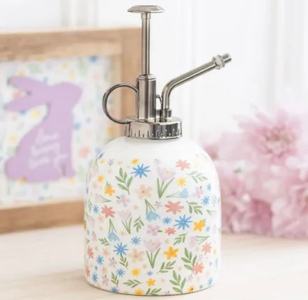 Accessoires de jardinage - Plante en céramique à motif floral printanier Brumisateur - SOMETHING DIFFERENT WHOLESALE EUROPE BV