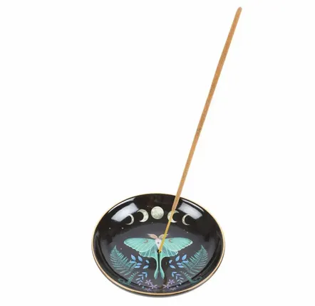 Scents - Luna Moth Ceramic Incense Plate - SOMETHING DIFFERENT WHOLESALE EUROPE BV