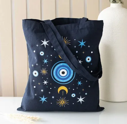 Bags and backpacks - All Seeing Eye Polycotton Tote Bag - SOMETHING DIFFERENT WHOLESALE EUROPE BV