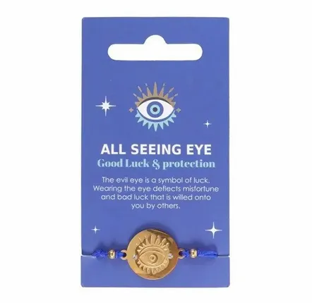 Jewelry - All Seeing Eye String Bracelet - SOMETHING DIFFERENT WHOLESALE EUROPE BV