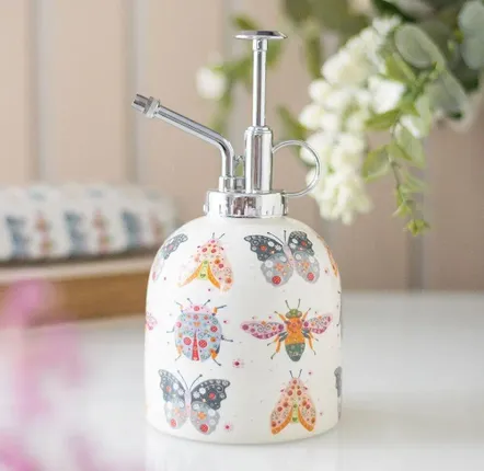 Accessoires de jardinage - Brumisateur pour plantes en céramique à motif floral et insectes - SOMETHING DIFFERENT WHOLESALE EUROPE BV