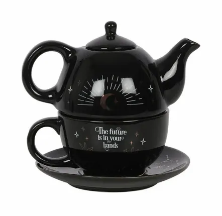 Sets de table - Service à thé « La Diseuse de bonne aventure » pour une personne - SOMETHING DIFFERENT WHOLESALE