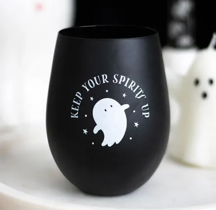Glass - Keep Your Spirits Up Stemless Ghost Glass - SOMETHING DIFFERENT WHOLESALE EUROPE BV