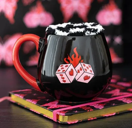 Tasses et mugs - Ensemble tasse et chaussettes Black Dice - SOMETHING DIFFERENT WHOLESALE EUROPE BV