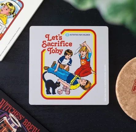 Sets de table - Sacrifions Toby Coaster par Steven Rhodes - SOMETHING DIFFERENT WHOLESALE