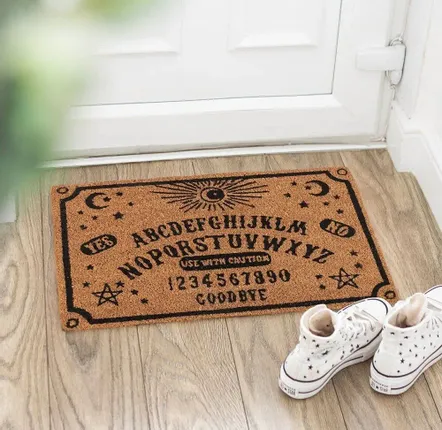 Tapis - Paillasson tableau parlant naturel - SOMETHING DIFFERENT WHOLESALE