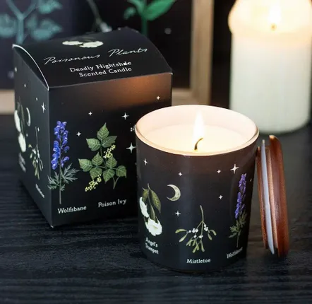 Candles - Deadly Nightshade Scented Candle - SOMETHING DIFFERENT WHOLESALE EUROPE BV