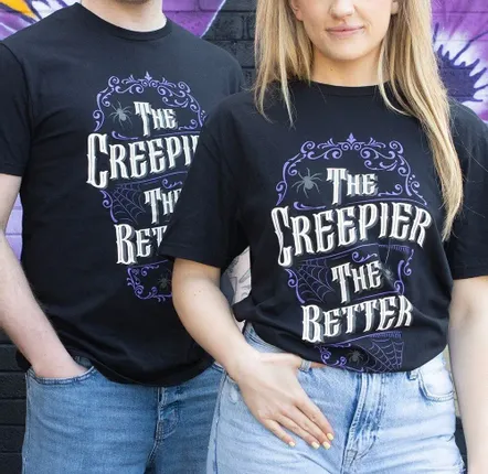 Homewear - The Creepier the Better Unisex T-shirt Size XXL - SOMETHING DIFFERENT WHOLESALE EUROPE BV