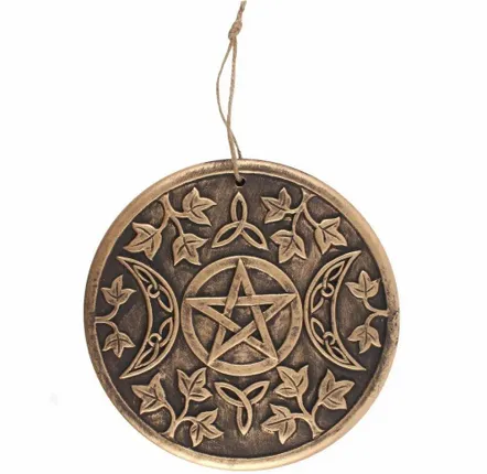 Panneaux séparateurs - Plaque en bronze et terre cuite à triple lune - SOMETHING DIFFERENT WHOLESALE EUROPE BV