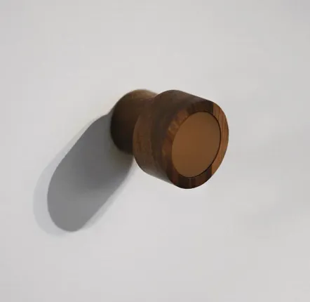 Design objects - NORDIC Coat Hooks – Minimalist Wood & Leather Wall Hooks - WOOD MOOD | :DODOMOOM
