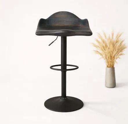 Chaises - Nyx | Chaise de Bar Sculpturale | Érable Massif - NEXART