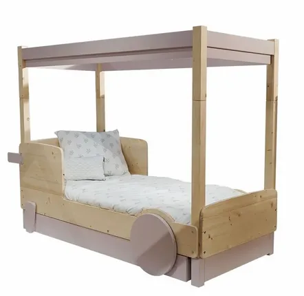 Children's bedrooms - DISCOVERY 1 CANOPY BED AND DRAWER - MATHY BY BOLS