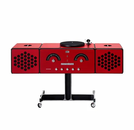 Acoustic solutions - radiofonografo red - BRIONVEGA