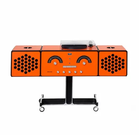 Acoustic solutions - radiofonografo orange - BRIONVEGA
