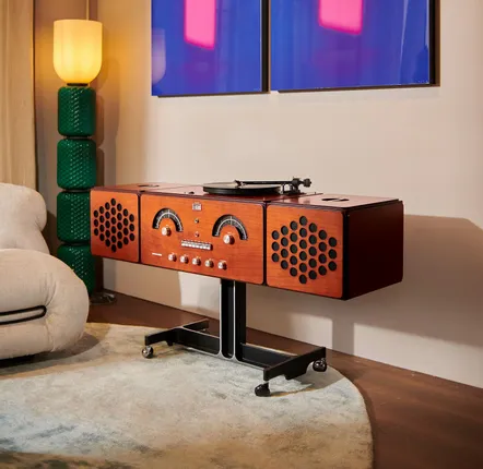 Acoustic solutions - radiofonografo ciliegio - BRIONVEGA