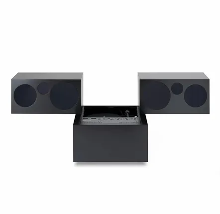 Acoustic solutions - black totem - BRIONVEGA