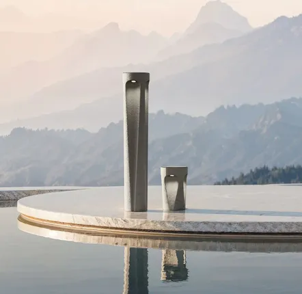 Outdoor floor lamps - Savio L Size Lighting - SNOC
