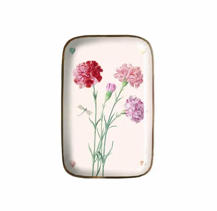 Trays - Eyelets enamelled tray - PARADISIO IMAGINARIUM