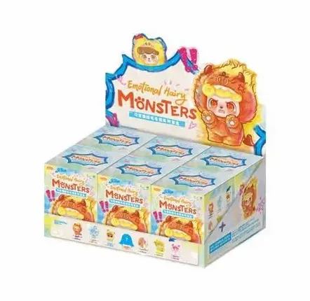 Objets de décoration - Q.KID EMOTIONAL HAIRY MONSTERS - TOYBOX DISTRIBUTION