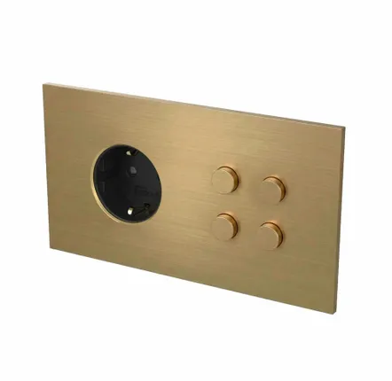 Eclairage encastré - LIGHT AND BUTTON | ROUND BUTTON - FEDE