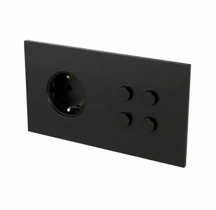 Recessed lighting - LIGHT AND BUTTON | ROUND BUTTON - FEDE