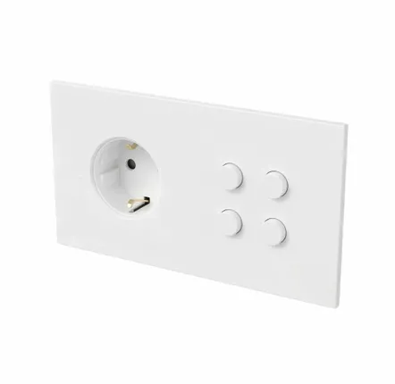 Recessed lighting - LIGHT AND BUTTON | ROUND BUTTON - FEDE