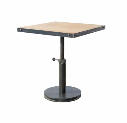 Conference tables - SL-027 – Solid Industrial Bistro Table - STURDY-LEGS