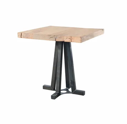 Coffee tables - SL-028 – Large Industrial Bistro Table - STURDY-LEGS